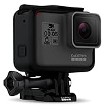 GoPro Hero5 Black - Cámara deportiva de 12 MP (4K, 1080p, WIFI + Bluetooth, control por voz, pantalla táctil), color gris y negro